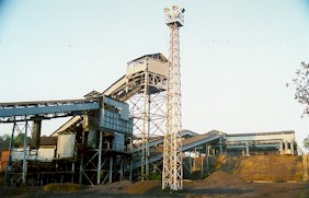 Coal Handling Plant for Loading Coal into Wagon
